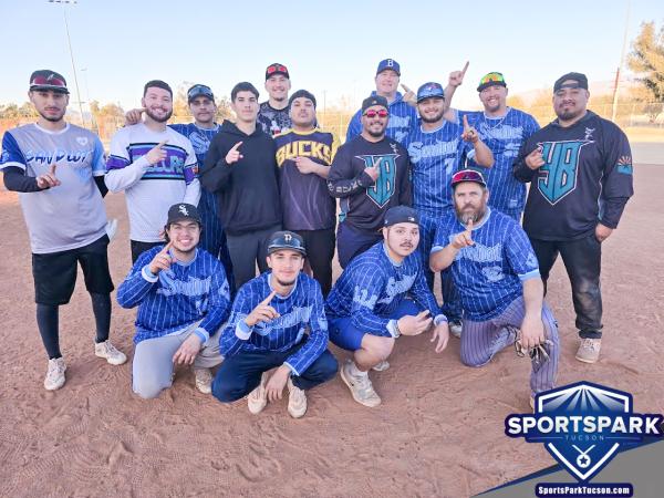 Jan 18th Softball Tournament Men's 10v10 - Lower 1 Champions