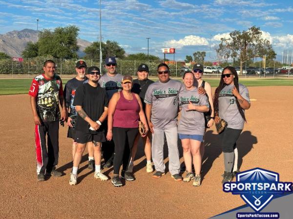 Softball Sun Co-ed 10v10 - E/Rec-2 Champions