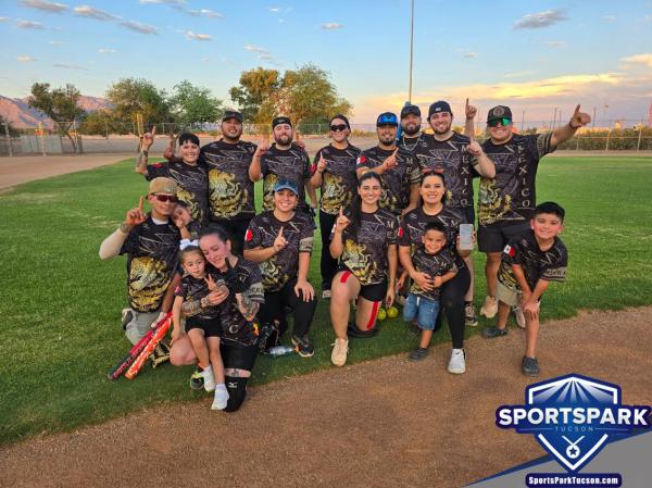 Softball Sun Co-ed 10v10 - E/Rec-1 Champions