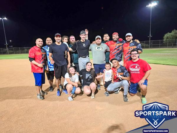 Softball Sun Men's 10v10 - E/Rec-3 Champions