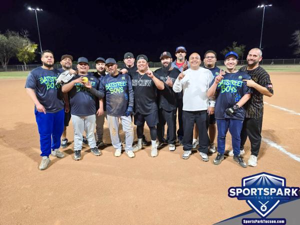 Softball Sun Men's 10v10 - E/Rec-3 Champions