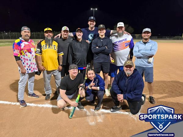 Softball Sun Men's 10v10 - E/Rec-2 Champions