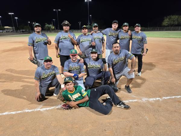 Softball Fri Men's 10v10 - E/Rec-3 Champions