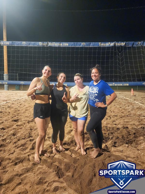 Volleyball Tue Women's 2v2 Champions
