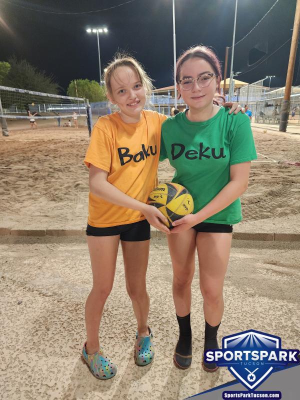 Volleyball Sun Juniors 2v2, Team: BakuDeku Volleyball Sun Juniors 2v2, Team: BakuDeku