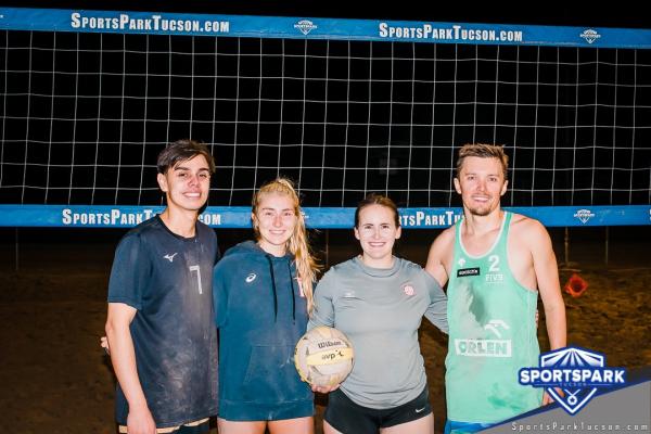 Aug 10th All-Nighter 4v4 Coed Memorial Volleyball Tournament Wave 2 Champions