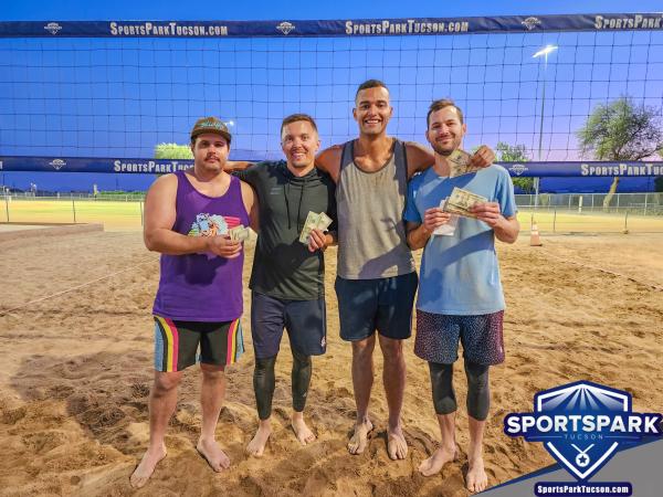 Nov 19th Sand Volleyball Tournament Men's 4v4 - A/B Champions
