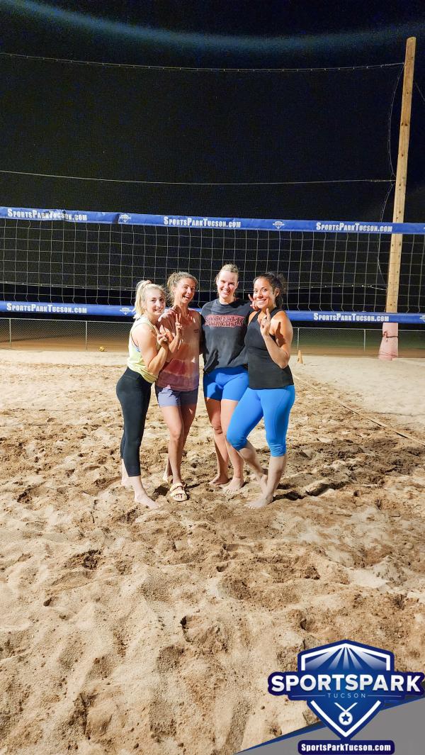 Volleyball Tue Women's 2v2  Champions