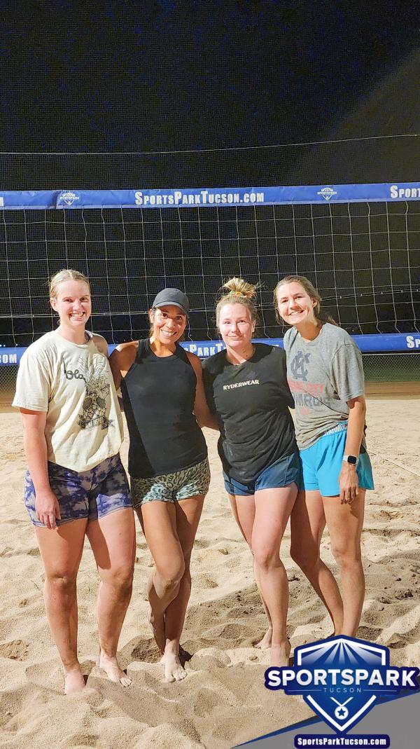 Volleyball Tue Women's 2v2  Champions