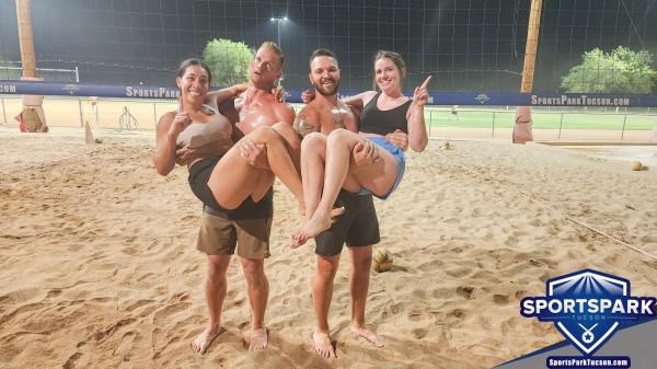 Aug 5th Volleyball Tournament Swinging Pairs 4v4 - A/B Champions