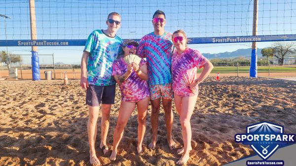 Apr 13th Sand Volleyball Tournament Co-ed 4v4 Champions