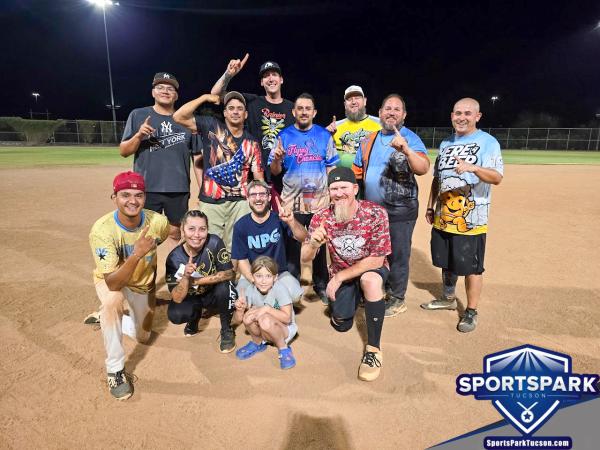 Sep 14th Softball Tournament Men's 10v10 - Lower Champions