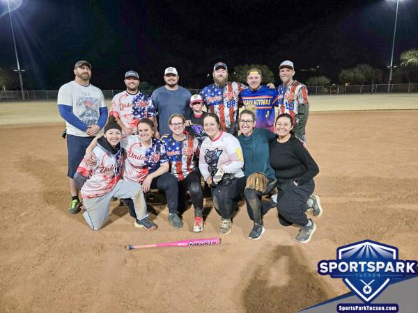 Softball Fri Co-ed 10v10 - E/Rec Champions