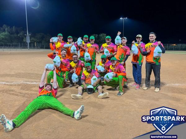 Nov 23rd Softball Tournament Men's 10v10 - Lower Champions