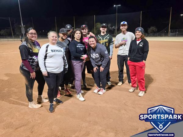 Softball Sun Co-ed 10v10 - E Champions