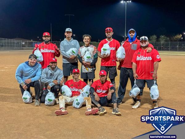 Nov 23rd Softball Tournament Men's 10v10 - Lower 2 Champions