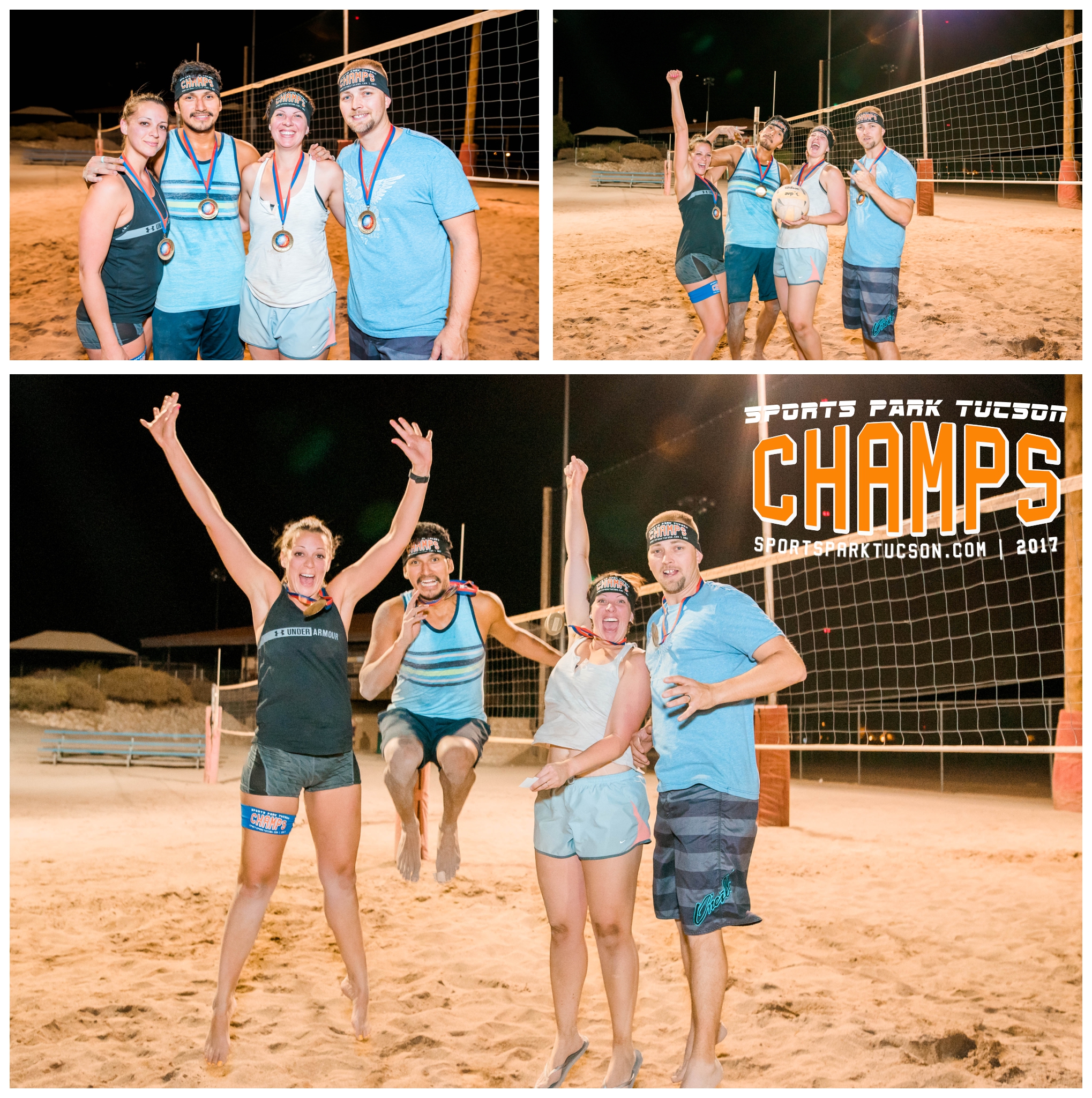 Volleyball Tues Co-ed 4 V 4 - Open Division Champions