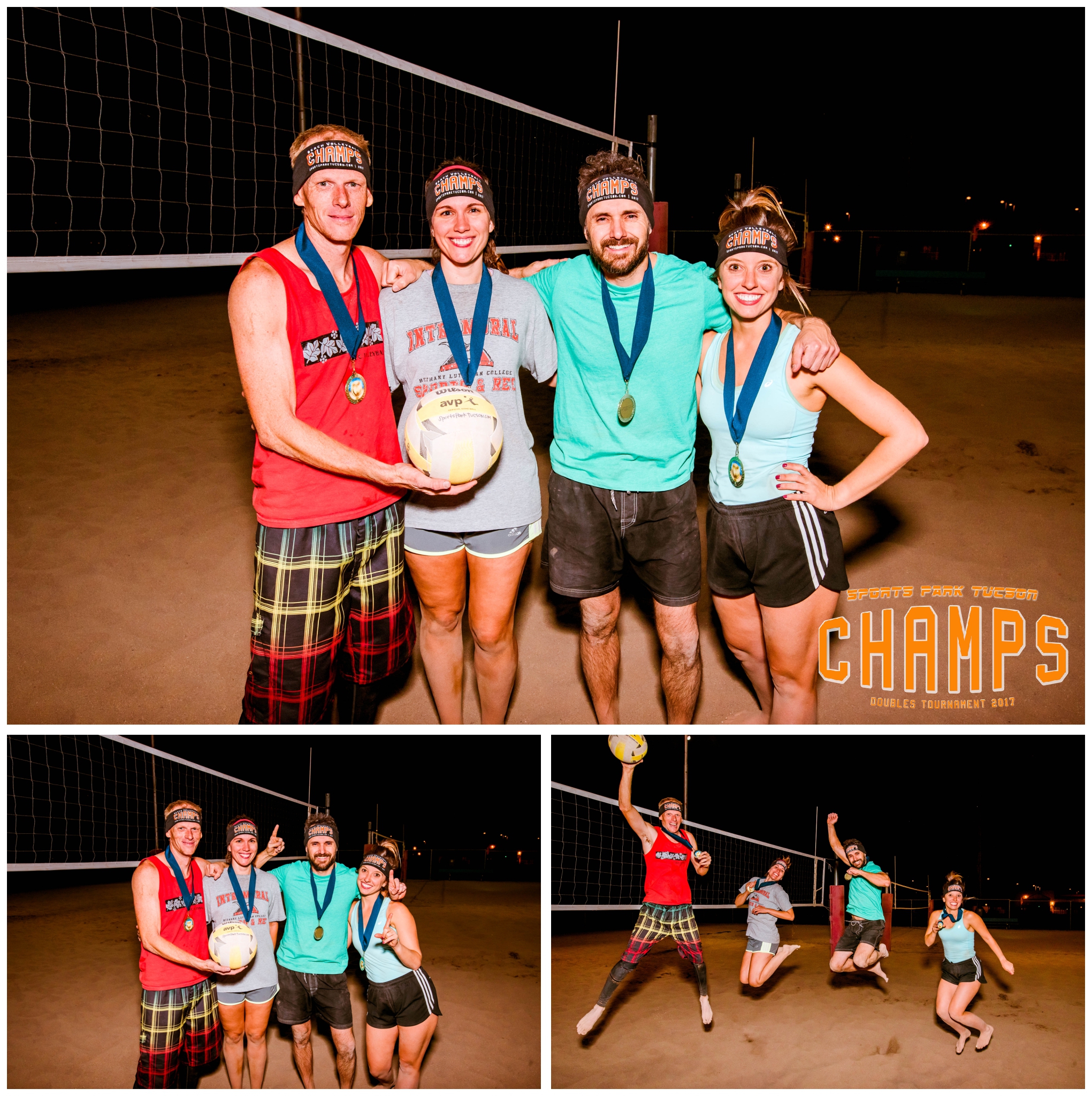 Volleyball Wed Co-ed 4 v 4 - Gold Champions
