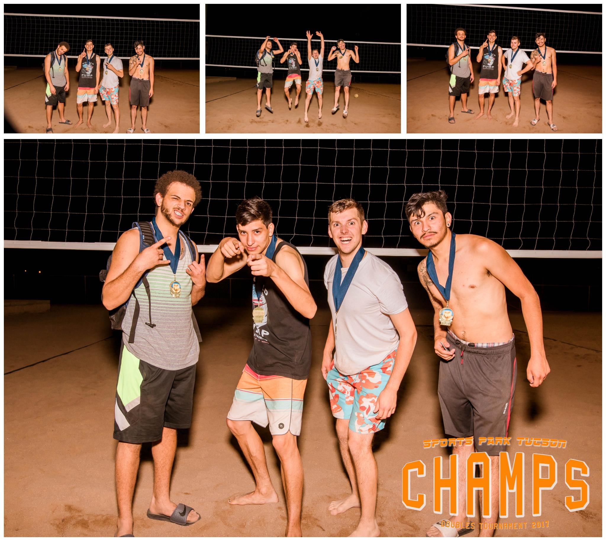 August 19th Volleyball Tournament (Men's) - 7PM Champions