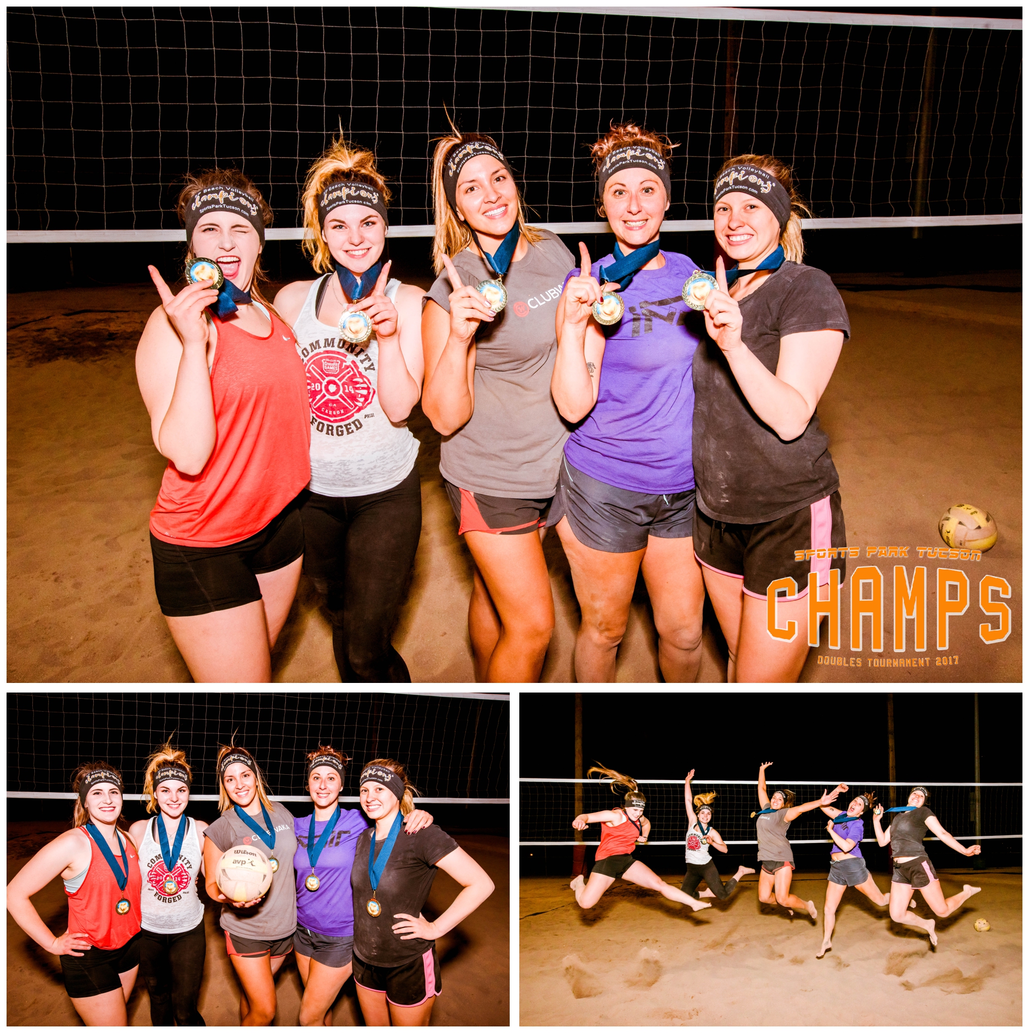 Volleyball Thu Women's 6 v 6 - Gold Champions