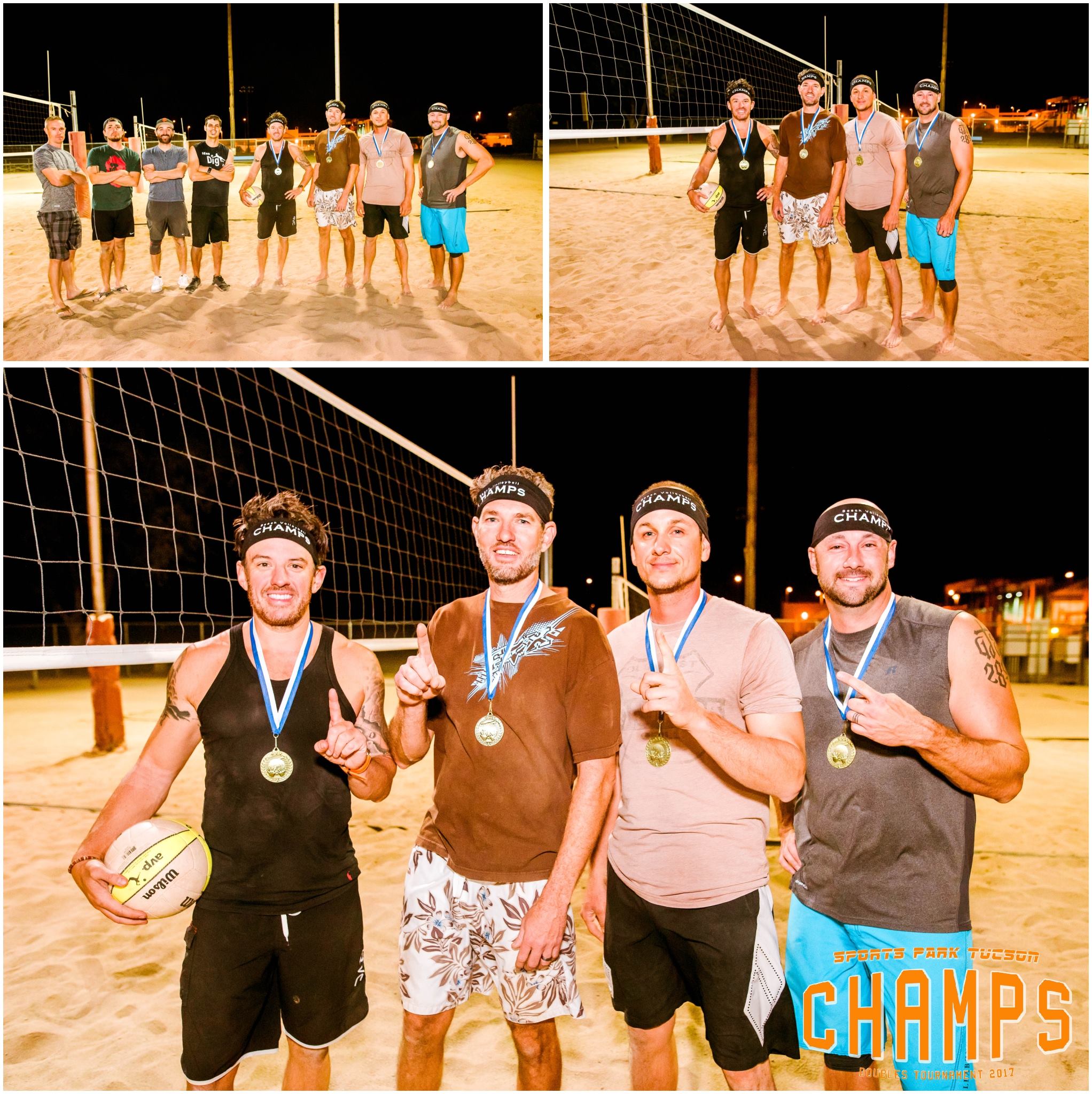Volleyball Tue Mens 4 v 4 - Gold Champions