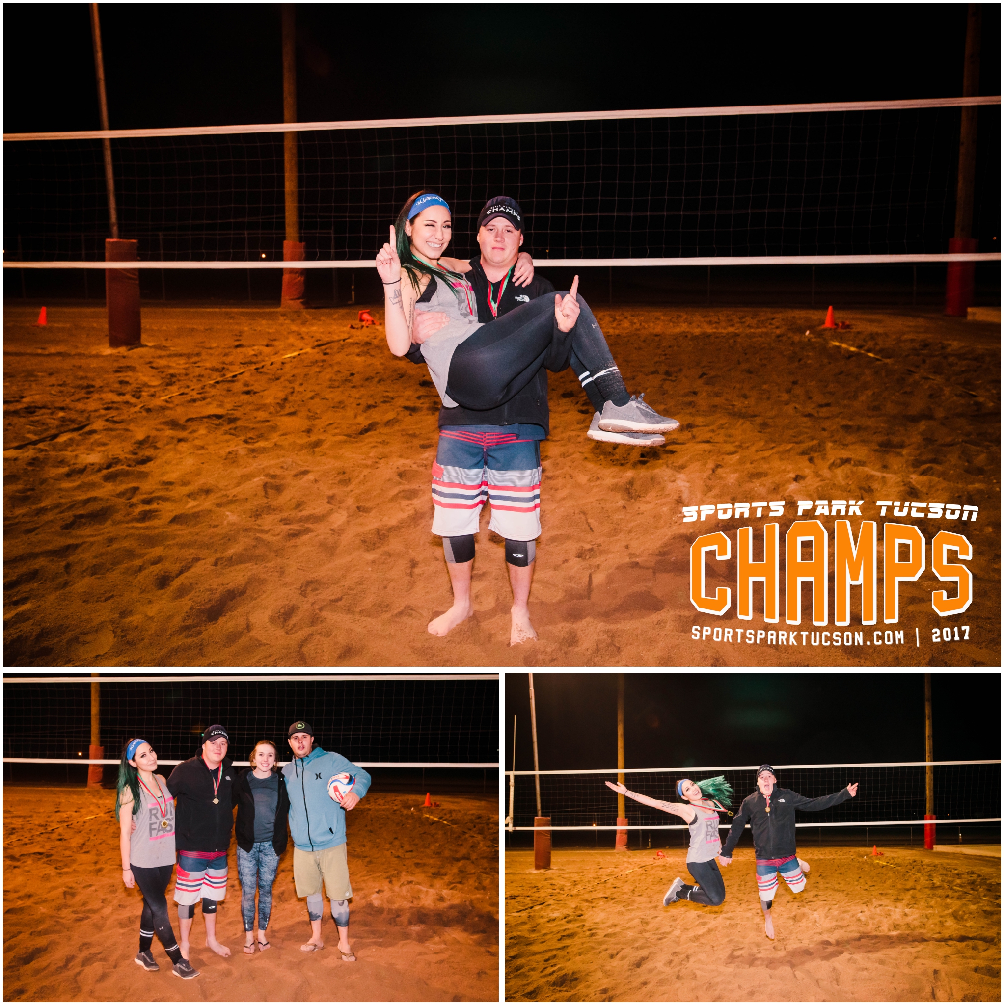 Volleyball Tue Co-ed 2 v 2 - Open Champions