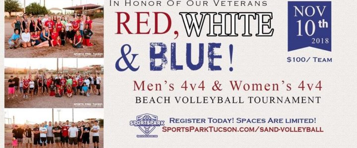 Nov 10th RWB Volleyball Tournament Men’s/Women’s 4v4