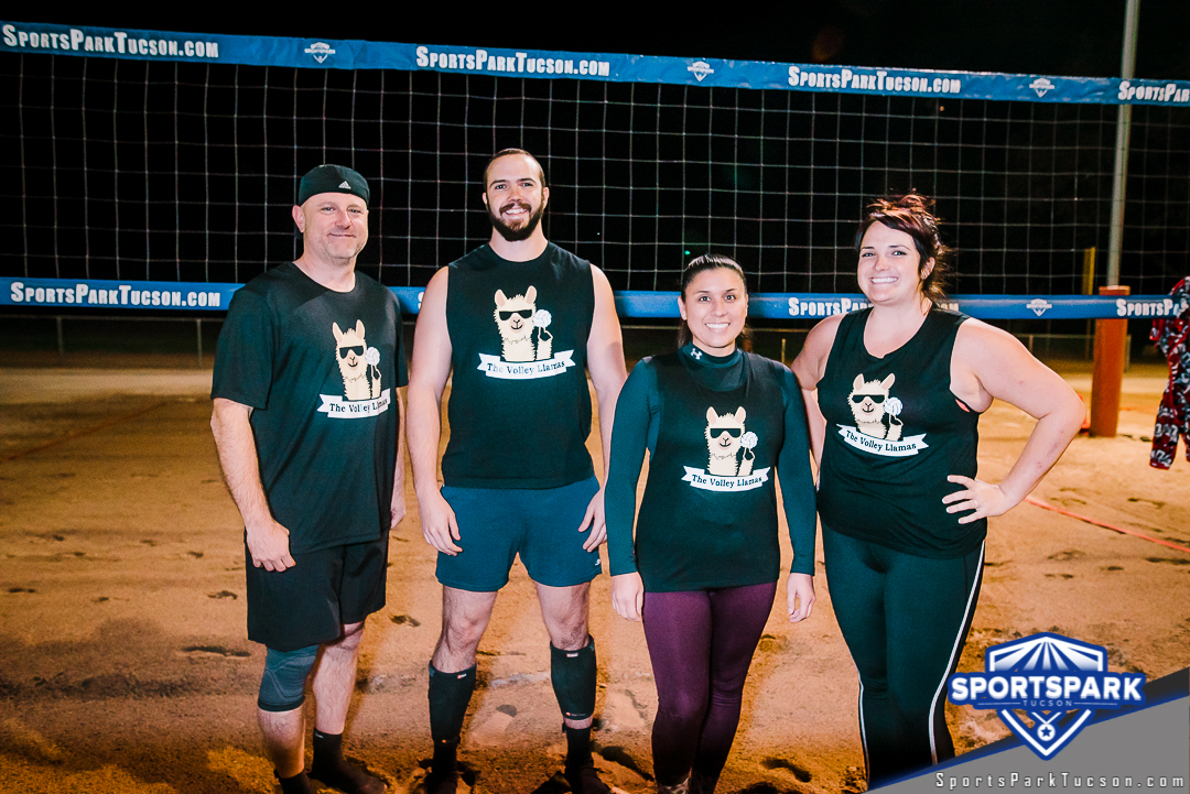 Volleyball Wed Co-ed 4v4 - C, Team: The Volley Llamas