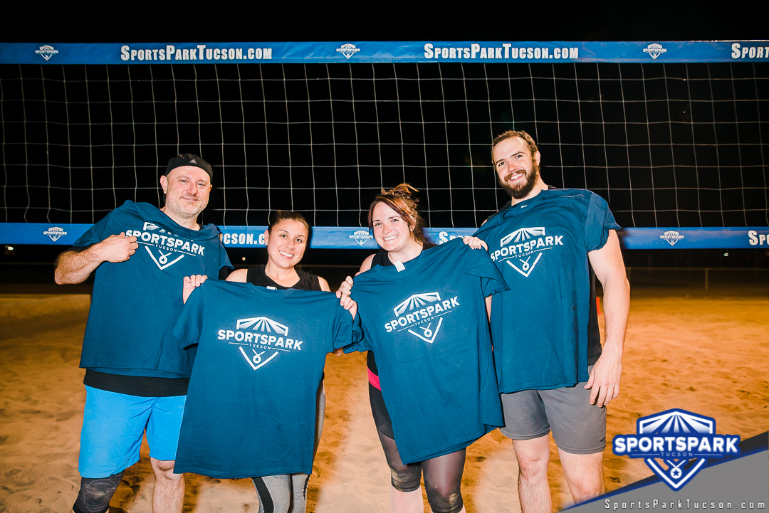 Volleyball Wed Co-ed 4v4 - C Champions