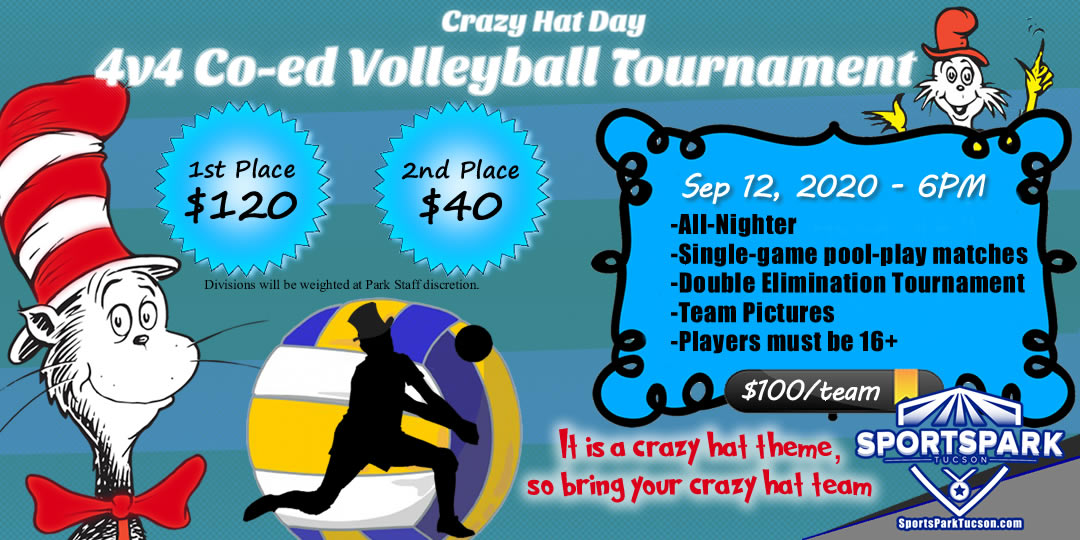 Sep 12th Sand Volleyball Tournament Co-ed 4v4