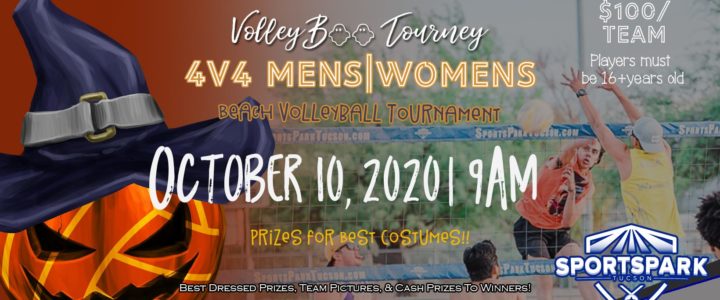 October 10th Beach Volleyball Tournament Men’s 4v4