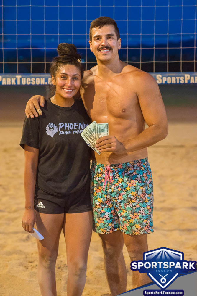 Apr 24th Doubles Sand Volleyball Tournament Co-ed 2v2 Champions