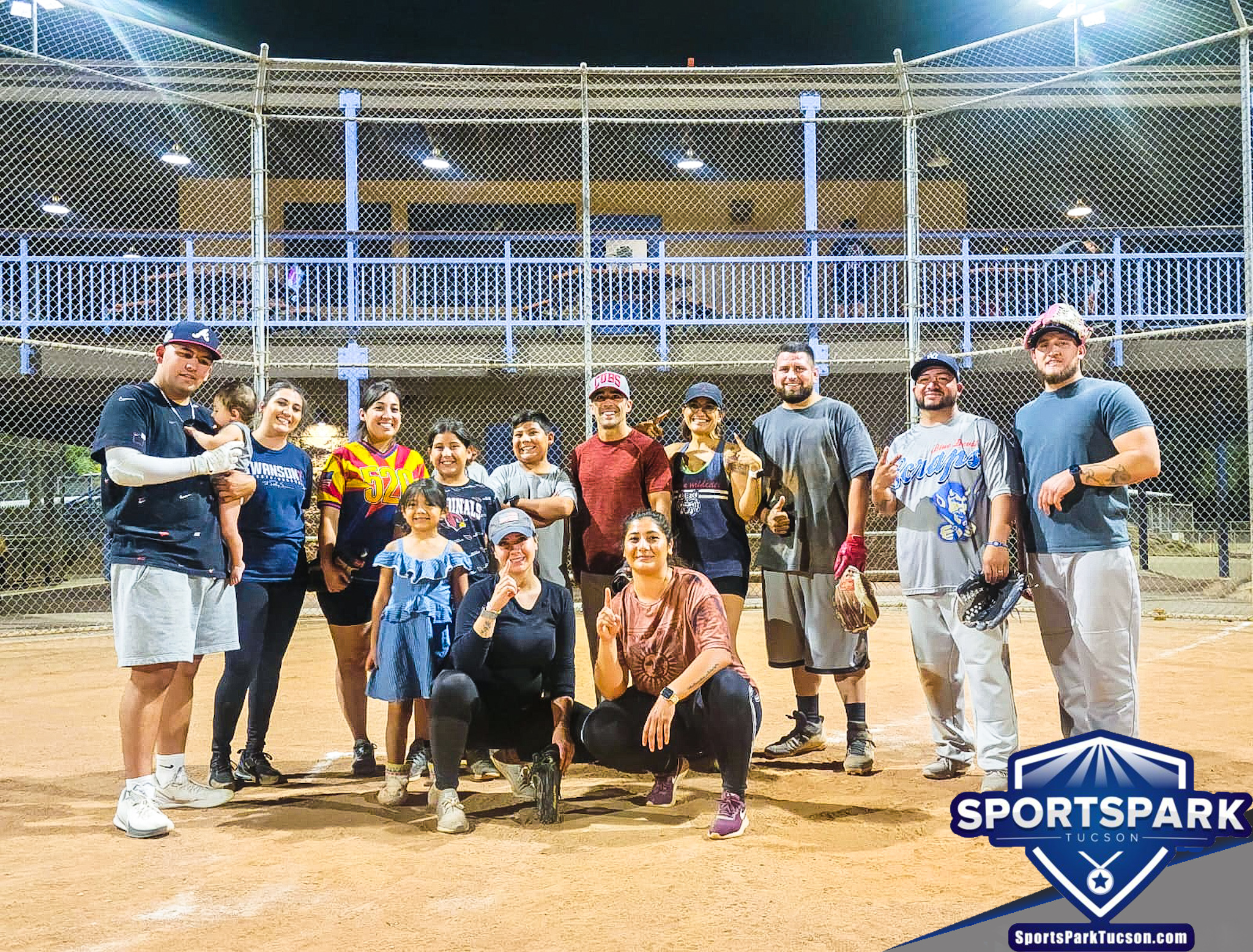 Softball Sun Co-ed 10v10 - E/Rec, Team: Gypsies