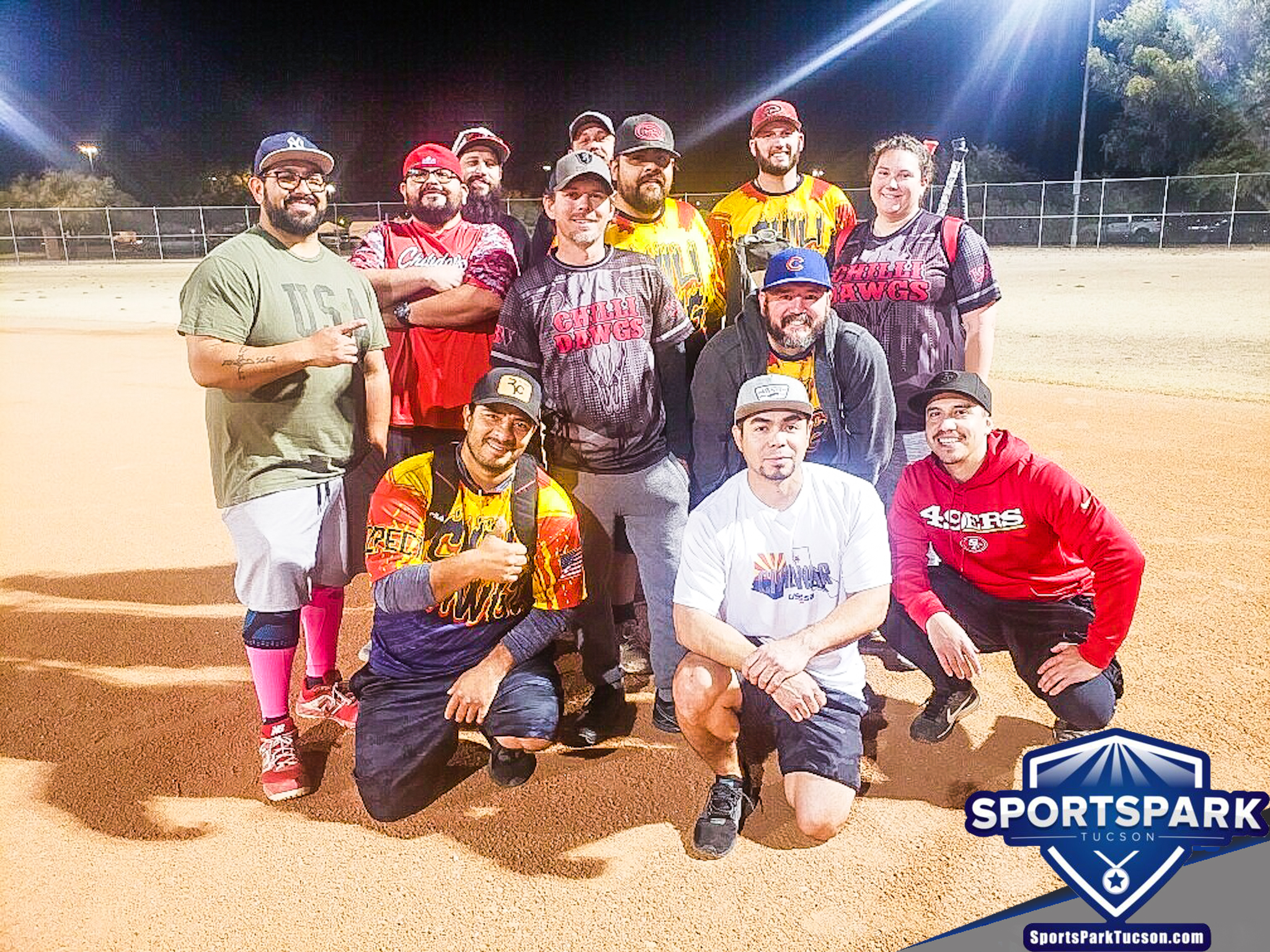 Softball Fri Men's 10v10 - E/Rec Champions