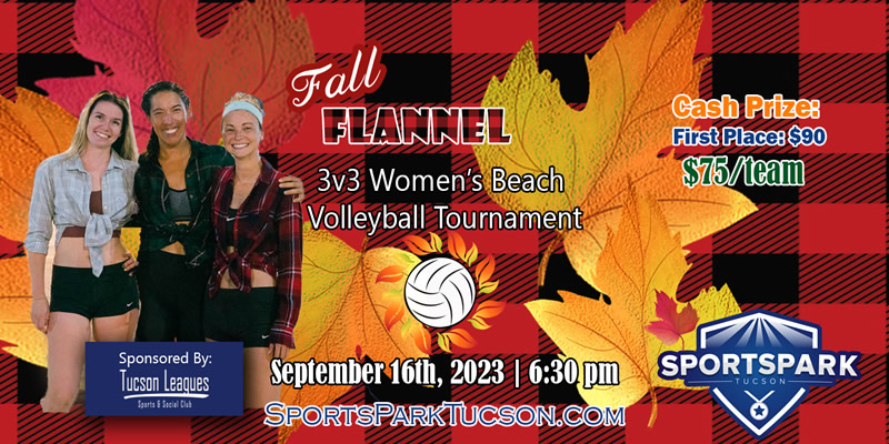 Sep 16th Sand Volleyball Tournament Women's 3v3
