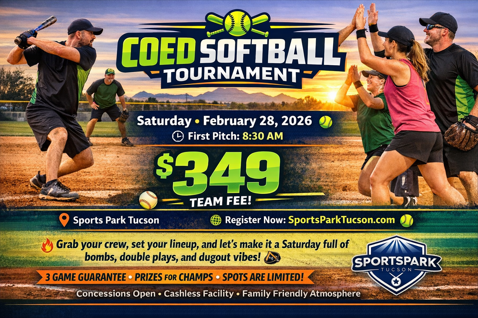 Aug 23rd Softball Tournament Co-ed 10v10 Aug 23rd Softball Tournament Co-ed 10v10